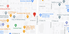 Williamsburg Care Ctr in google map