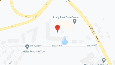 Shady Rest Care Ctr in google map
