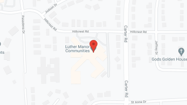Luther Manor Independent Living in google map