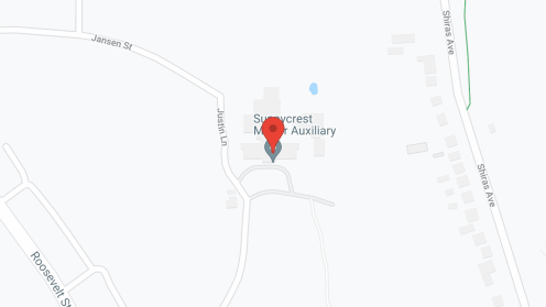 Map of the neighborhood around Sunnycrest Manor