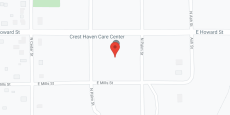Crest Haven Care Centre in google map