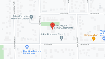 Fox Meadow in google map
