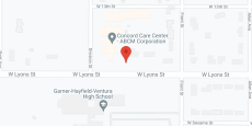 Cardinal Grove and Concord Care Center in google map