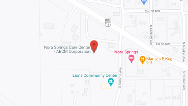 Nora Springs Care Center in google map