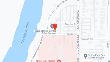 The Rehabilitation Center of Des Moines in google map