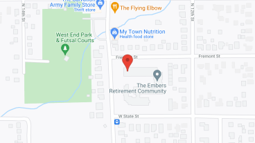 Embers in google map