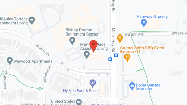 Martina Place Assisted Living in google map
