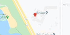 Independence Village of Midland in google map