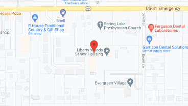 Liberty Woods Senior Housing in google map