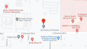 McAuley in google map