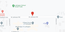 Village Manor of Ludington in google map