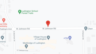 Village Manor of Ludington in google map