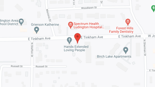 Map of the neighborhood around Baywood Nursing Home