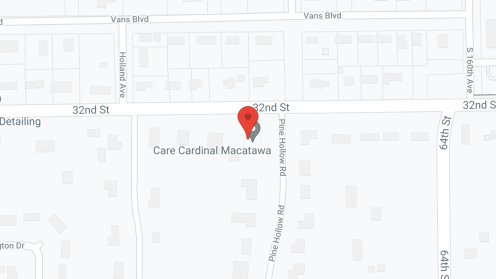 Map of the neighborhood around Serenity Homes- West