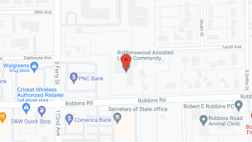 Robbinswood in google map