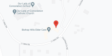 Bishop Hills in google map