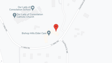 Bishop Hills in google map