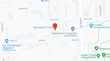 Restoration Tower in google map