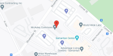 Mcauley Commons in google map