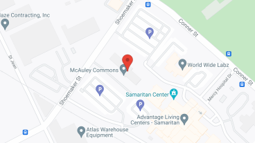 Mcauley Commons in google map