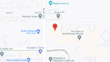 NorthPointe Woods, a CCRC in google map