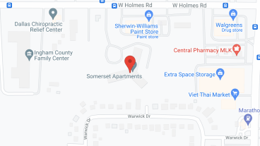 Somerset Apartments in google map