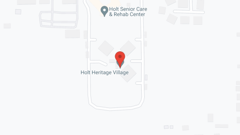 Map of the neighborhood around Holt Heritage Village