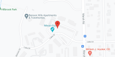 Benson Hills Apartments in google map