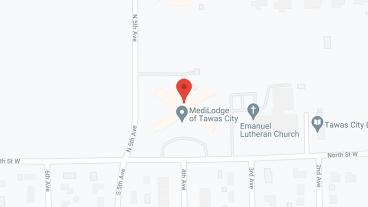 Tendercare Tawas City in google map