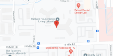 Baldwin House Lakeside Senior Living in google map