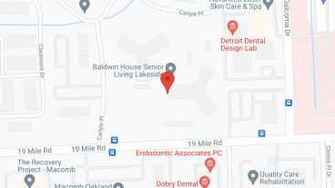 Baldwin House Lakeside Senior Living in google map