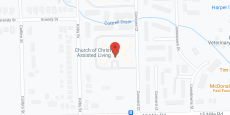 Church of Christ Assisted Living in google map
