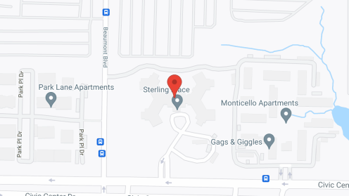 Map of the neighborhood around Sterling Place