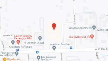 Farmington Hills Inn in google map