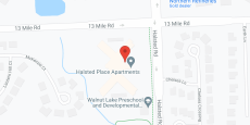 Halsted Place in google map