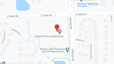 Halsted Place in google map