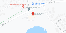 Sunrise of West Bloomfield in google map