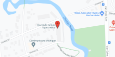 Utica's Senior Housing in google map