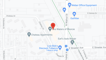 Waters of Muncie in google map