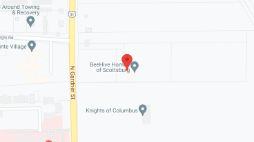 Beehive Homes of Scottsburg in google map