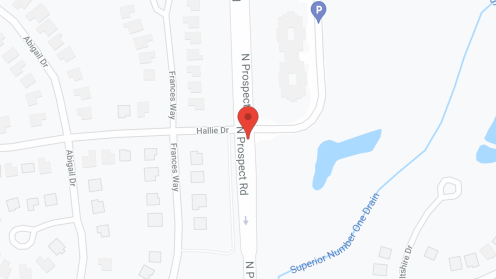 Map of the neighborhood around Royal Oak House