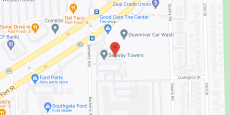 Seaway Towers in google map