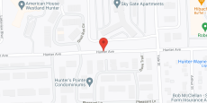 American House Westland Hunter Senior Living in google map