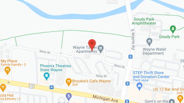Wayne Tower Apartments in google map
