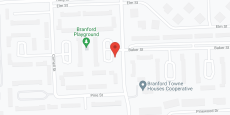 Branford Townhouses Co-Op in google map