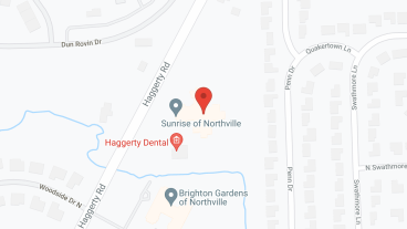 Sunrise of Northville in google map