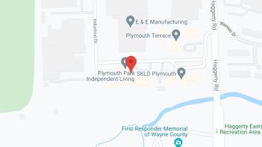 Plymouth Park Apartments in google map