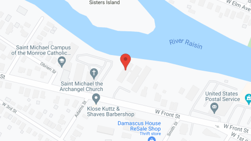 Map of the neighborhood around Marian Place