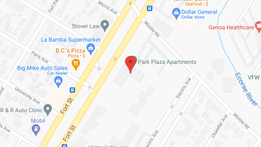 Park Plaza Apartments in google map