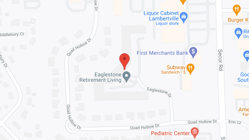 Map of the neighborhood around Eaglestone Retirement Living